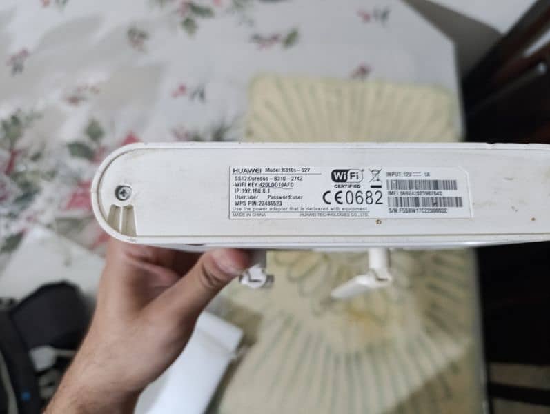 4G LTE Sim Router With Extended Antenna Huawei B310 ( Oreedo). 1
