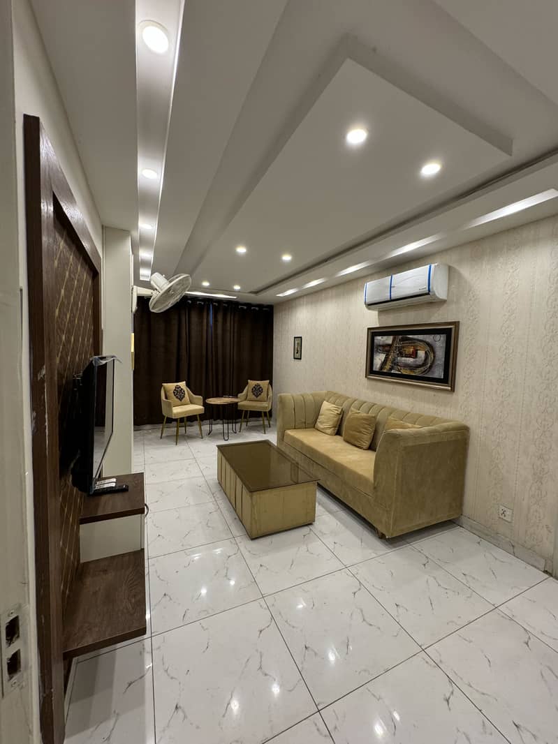 1 Bedroom Furnished Apartment For Rent In Sector E Bahria Town Lahore 6