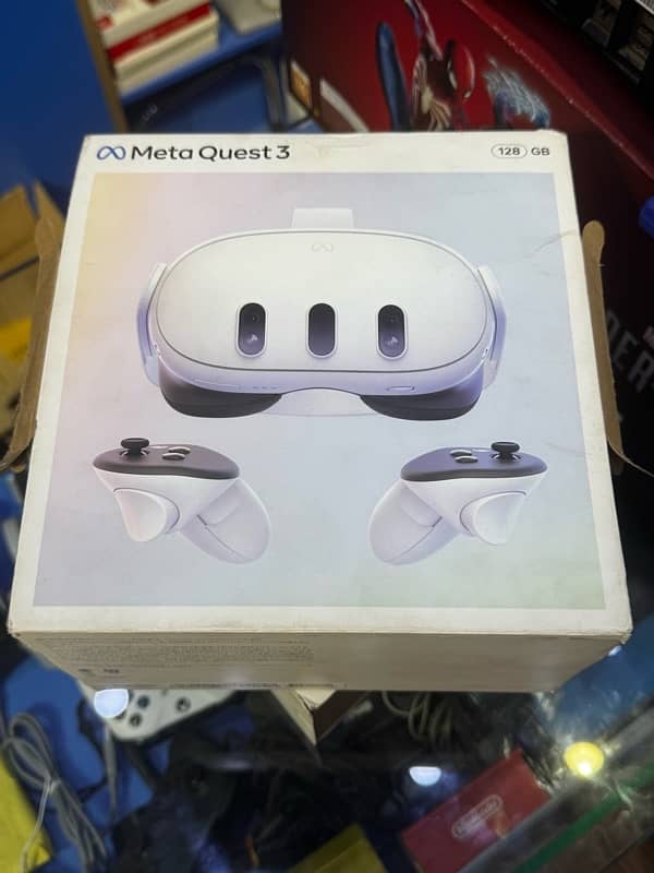 Oculus meta quest 3 128gb 10/10 complete box available!! 0