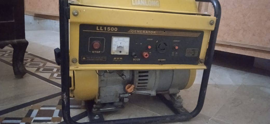 Lian long generator/ 2.5 hp/ LL1500/gas Generator/1 kva 0