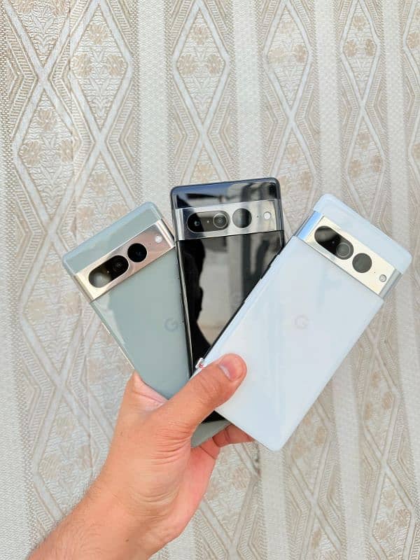 Google pixel 7pro 12 128gb & 6 pro 512gb aw 128gb pta registered 3
