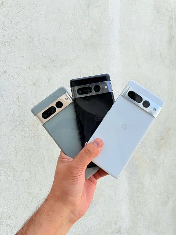 Google pixel 7pro 12 128gb & 6 pro 512gb aw 128gb pta registered 7