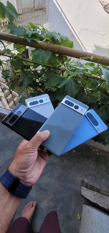 Google pixel 7pro 12 128gb & 6 pro 512gb aw 128gb pta registered 10