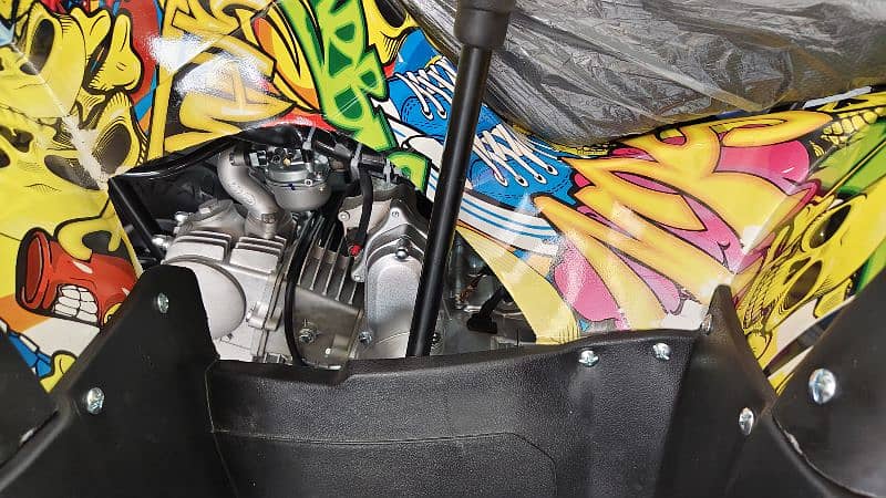 Double Disk Breaks 125cc Hunter Jeep Atv Quad Bike Delivery In All Pak 12