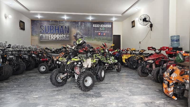 125cc Mini Sports Raptor Atv Quad Bikes Delivery In All Pakistan 0