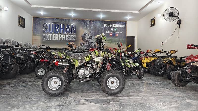 125cc Mini Sports Raptor Atv Quad Bikes Delivery In All Pakistan 1