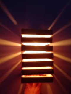 Wooden lamp