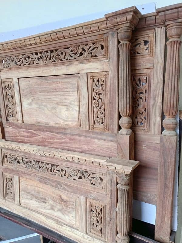 chinoti wood single bed 0