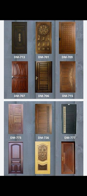 Fiber and pvc door in wholesale rate 0