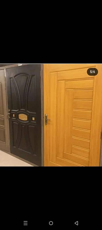 Fiber and pvc door in wholesale rate 5
