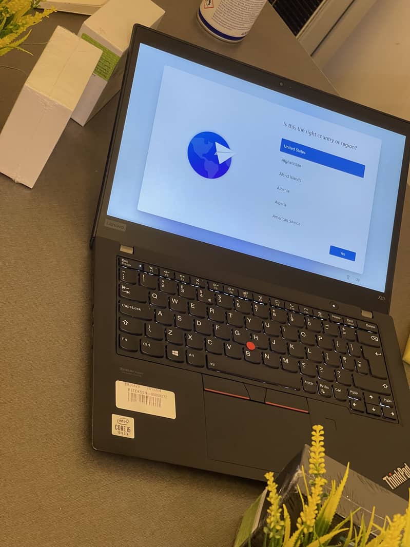 Lenovo x13 11th Generation Touchscreen core i5 8