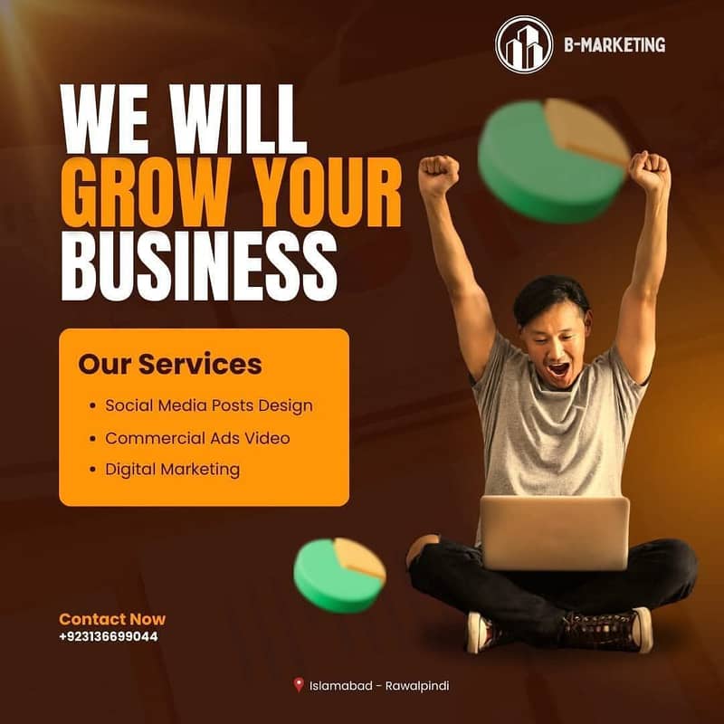 Social Media، Digital Marketing،Graphics،videos،Website developer 1
