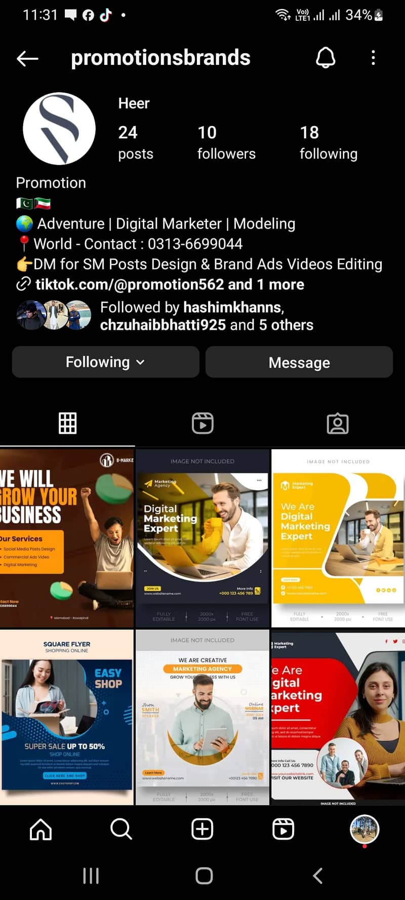 Social Media، Digital Marketing،Graphics،videos،Website developer 5