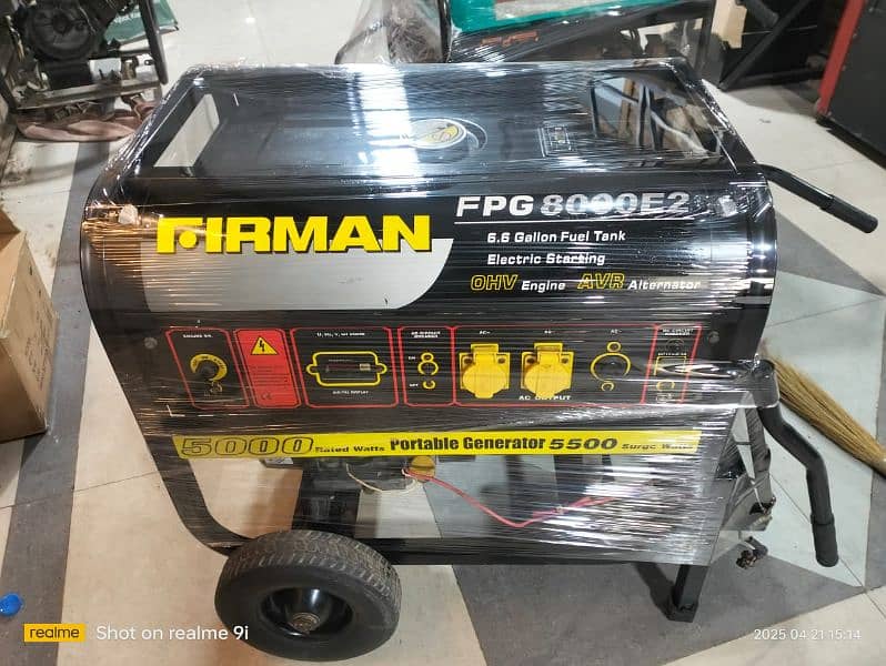 firman 8.5kva branded generator 2