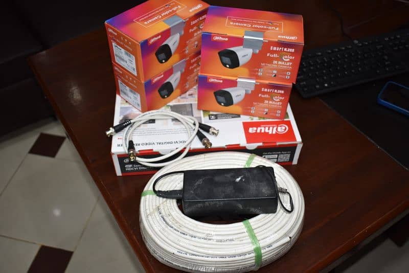 4 HD cameras hik/dahua package available 2