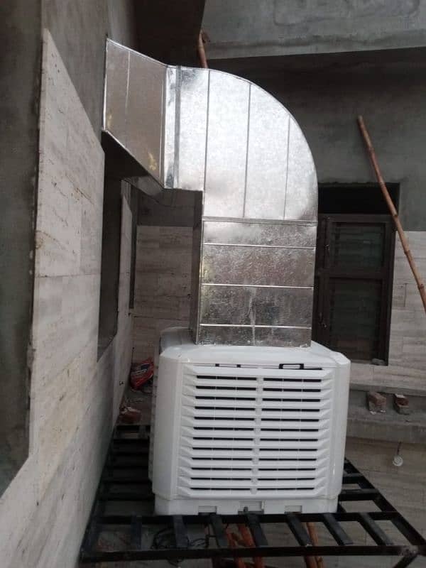 evaporative duct cooler and air fresh ducting 0