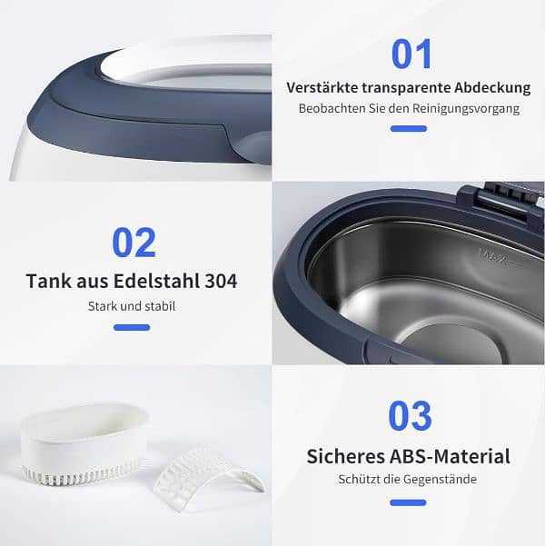 Ultrasonic Cleaner Machine Mobile phone repair Printer Head Cleaning 12
