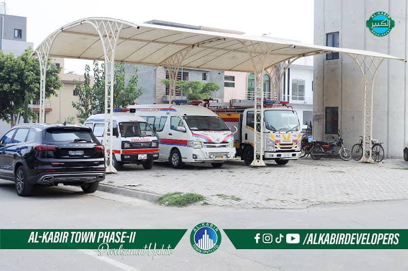 5 MARLA RESIDENTIAL PLOT FOR SALE WITH POSSESION @ MAIN 80 FEET ROAD IN AL KABIR TOWN PHASE 2 BLOCK B 38