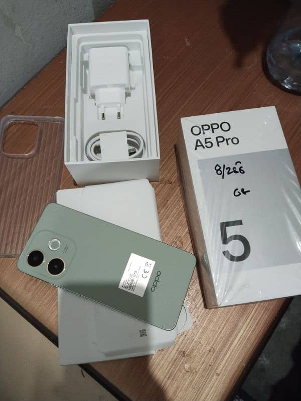 oppo A5 pro 8Gb 256 Gb one day use brand new set 1