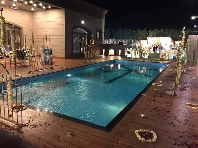 farm house for rent in Lahore & swimming pool for rent & farmhouse 0