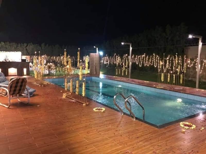 farm house for rent in Lahore & swimming pool for rent & farmhouse 5