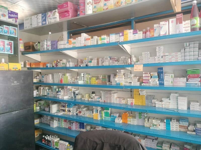 Running pharmacy and clinic in good location 9