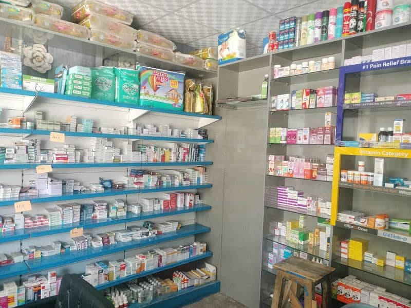 Running pharmacy and clinic in good location 11