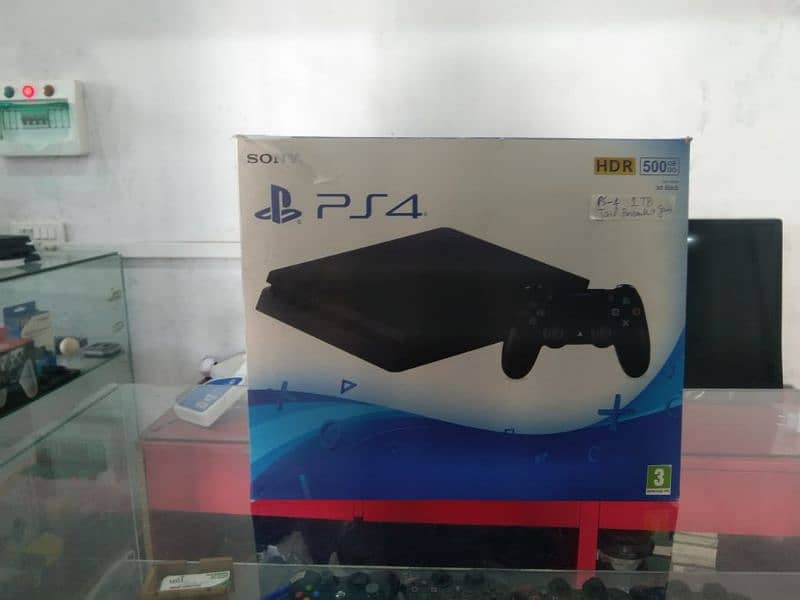 PS4 SLIM 1TB JAILBREAK WITH 13 GAMES 5