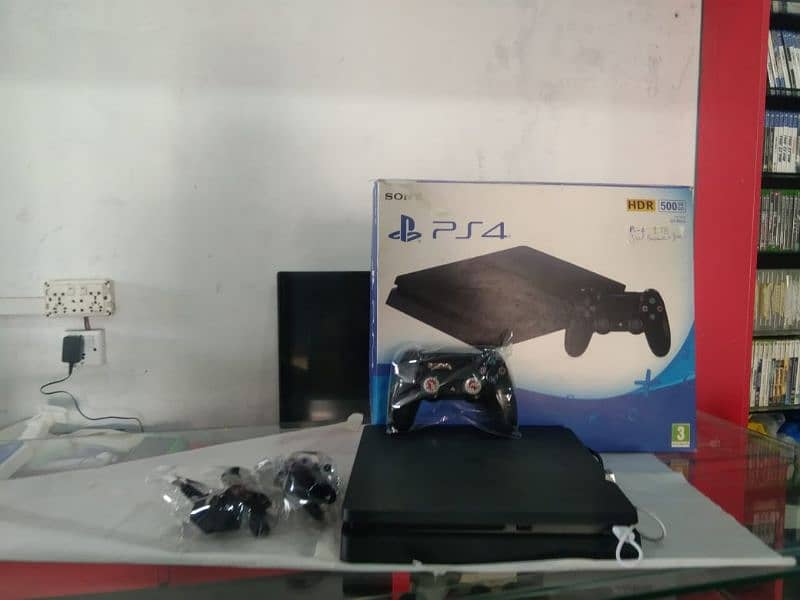 PS4 SLIM 1TB JAILBREAK WITH 13 GAMES 7