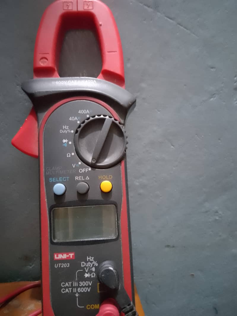 clamp meter ac dc unity 203" 1