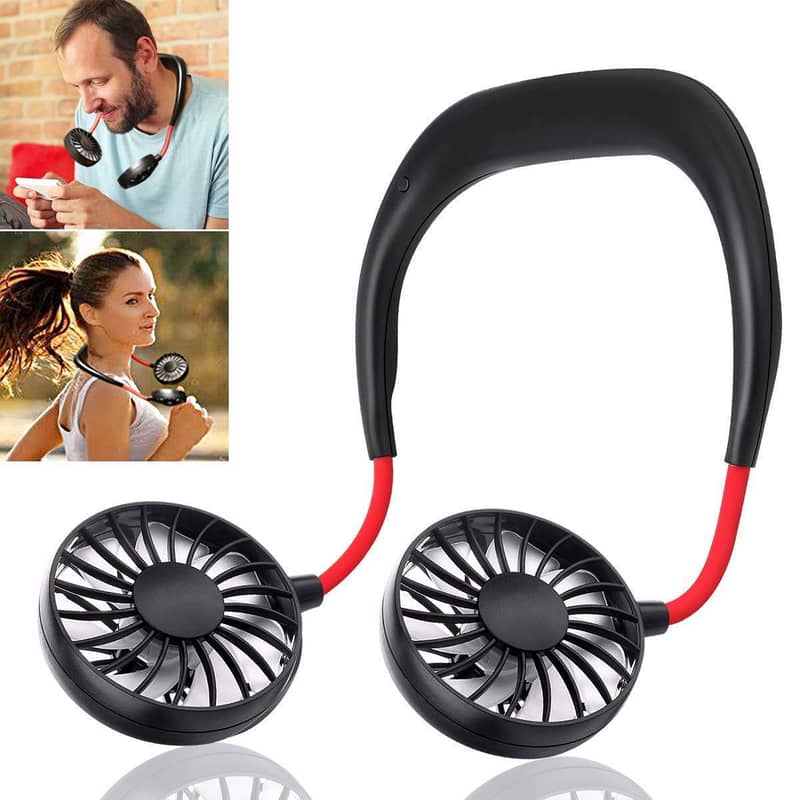Rechargable Folding Neck Fan Available In stock 1