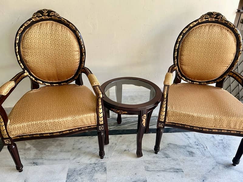 Chair Set with table 0