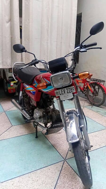 Honda cd 70 2019 model new condition. 0