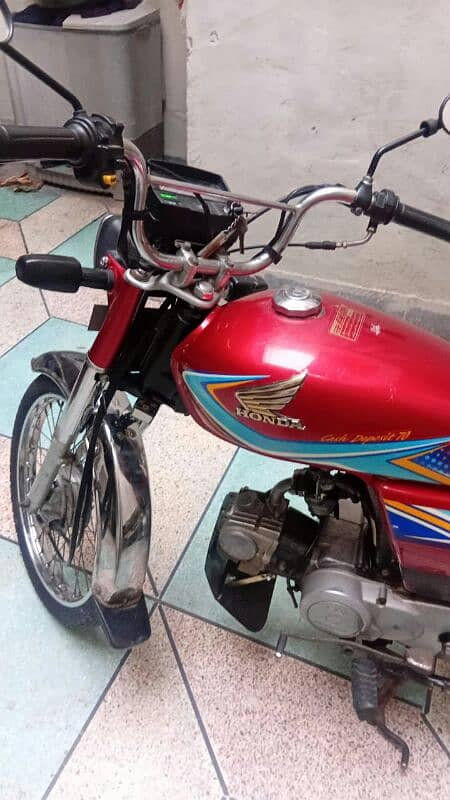 Honda cd 70 2019 model new condition. 2