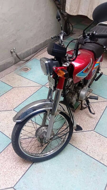 Honda cd 70 2019 model new condition. 3