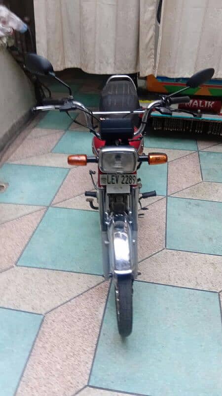 Honda cd 70 2019 model new condition. 4