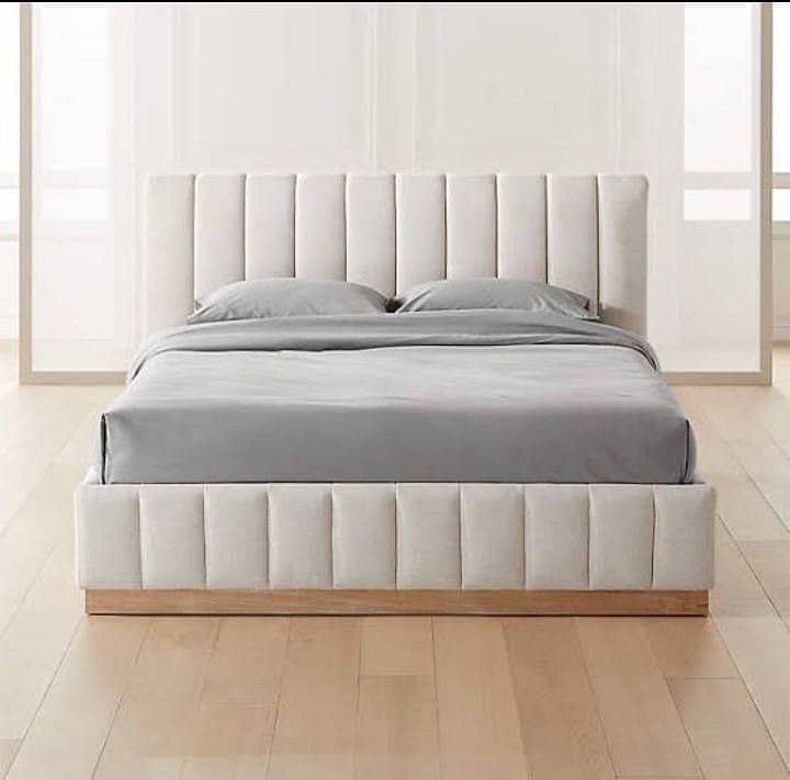 Bed / bed set / king size bed / double bed / poshish bed /side tables 2