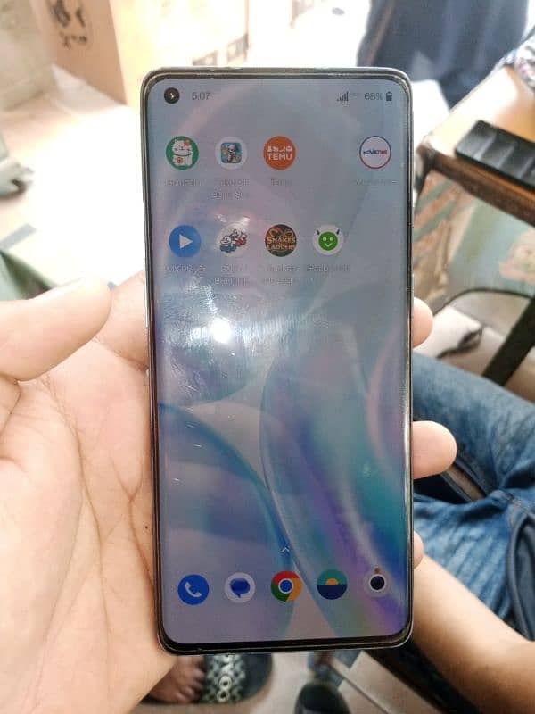 oneplus8t 5g 8/128 snapdragon 865 gaming set Sim working mein he 3