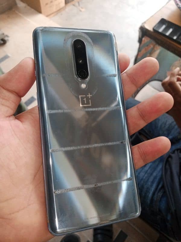 oneplus8t 5g 8/128 snapdragon 865 gaming set Sim working mein he 8