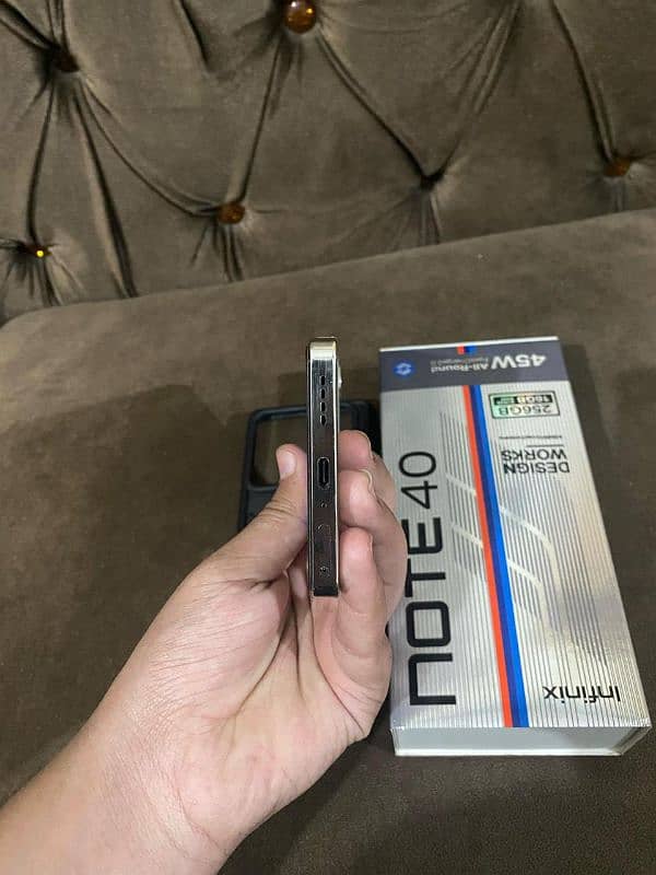 Infinix Note 40 limited edition 16-256 lush condition 6