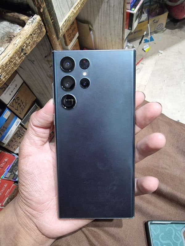 samsung S22 ultra change or sale only 8+8/128GB non pta for sal 10/9.5 3