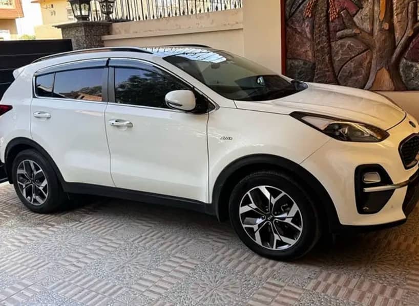 Rent A Car KIA Sportage Per Day 8k To 12k Only With Driver in Lahore 0