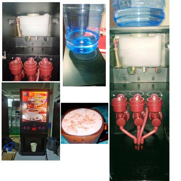 Imported Tea and Coffee Vending Machine.  [Free Delivery Available]. 4
