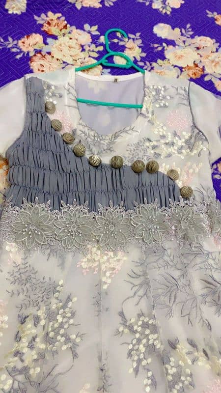 Chiffon elegant frock 1