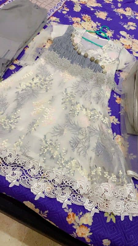 Chiffon elegant frock 3