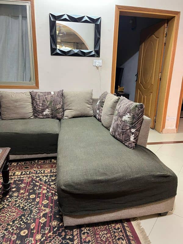 L shaped sofa for sale 0