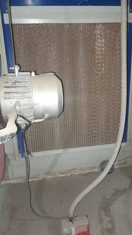 Full Size Room Cooler with iron stand slightly used 4