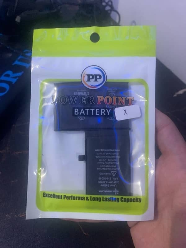 Iphone X battery 61% health 0