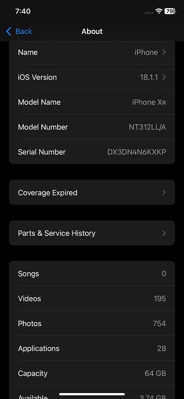 iphone xr jv 64 gb 3