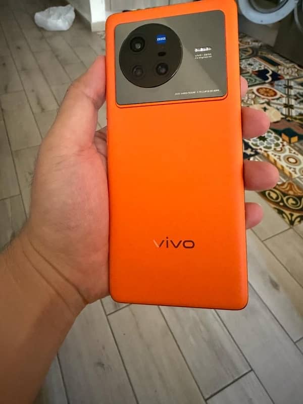Vivo X80 16+256GB,Orange Leather 1